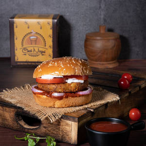 Classic Aloo Tikki Burger