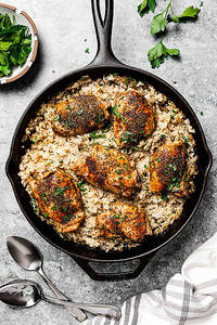 Chicken Butter Garlic Rice