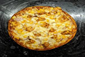 Onion corn with paneer pizza 8 inches 