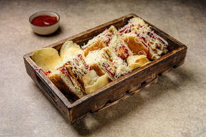 Paneer Tikka Double Decker
