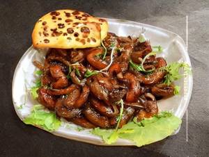 Chilly Mushroom Dry