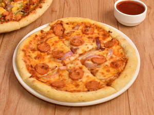 7" Chicken Sausage Pizza