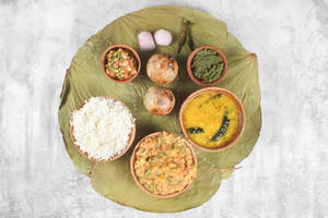 Bati Chokha Thali