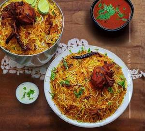 Leg biryani