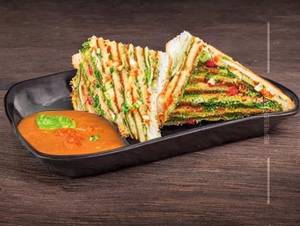 Mumbai Chutney Veg Sandwich