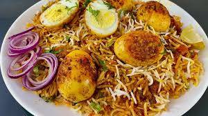 Egg biryani