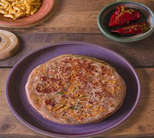 Sev Pyaaz Paratha