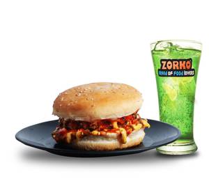 Spicy Salsa Burger + Any Mojito