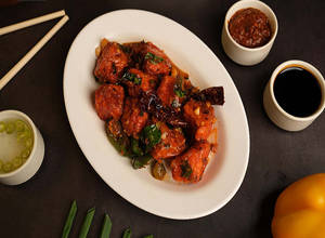 Chilli Paneer ( Dry)