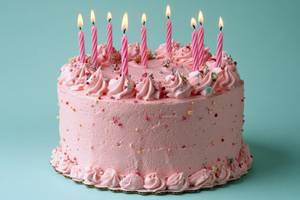 Strawberry Cake [900 Grams]