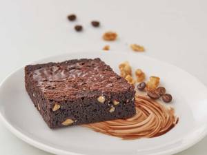 Cappuccino Walnut Brownie