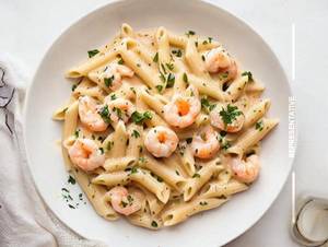 Prawn Alfredo Pasta