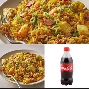 2 Chicken Rice + Coke 500ML