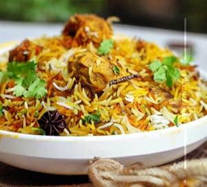 Dry fruit chicken biryani [single]