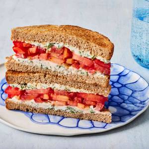 Tomato and Cheese Sandwich