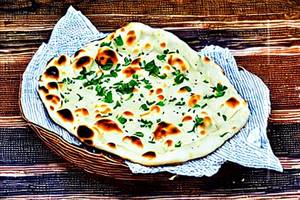 Cheese Garlic Naan
