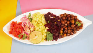 Boiled Channa Salad