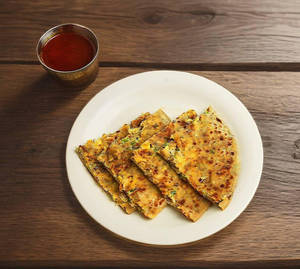Gobi Paratha With Dahi - Zero Maida