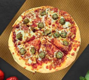 Chicken sausage Pizza(8 Inch)