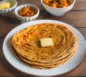 Aate ka laccha paratha