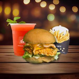 Burger + French Fries(s) + Beverage