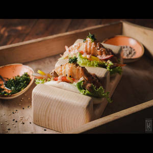 Tempura Fried Tofu Open Bao (2 Pcs)