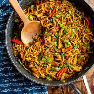 Non Veg Malaysian Noodles