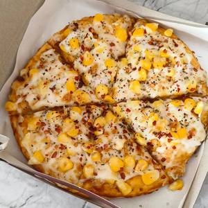 Corn pizza