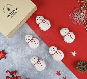 Snowman Macarons [Per Piece] 