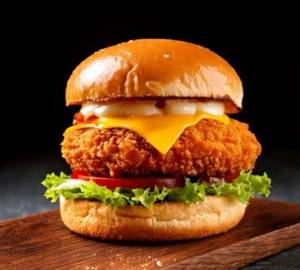 Single chicken double cheese