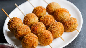 Paneer..fire...ball.. 8pcs