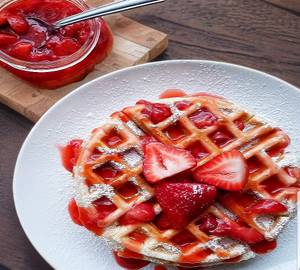 Strawberry Waffle