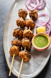 Tandoori Mushroom Tikka