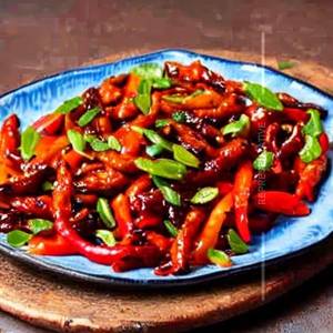 Crispy veg chilli paprika