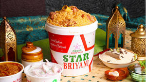 Mutton Bucket Briyani - Mini (it's Serves 3)