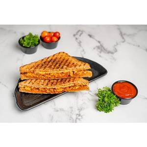 Grilled Chicken Masala Pizza Sandwich  - Non-veg