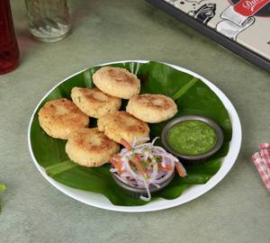 Prawns Potato Cutlet (6 Pieces)