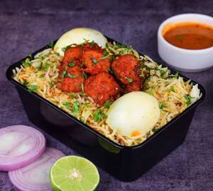 Bone Chicken Fry Piece Biryani Family