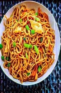 Chicken schezwan noodles