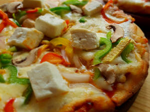 Paneer Cheese Burst Pizza