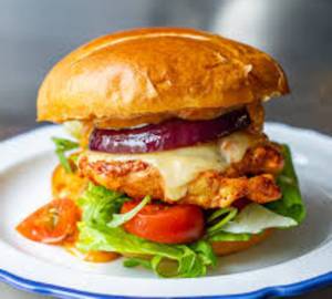 Tandoori Tikka Cheese Burger