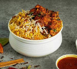Premium Boneless Fry Piece Chicken Biryani