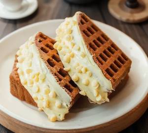 White Choco Chip Waffle