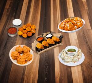 Veg Momos Platter