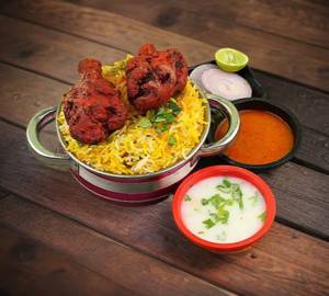 Chicken Lollipop Biryani (2pcs Lollipop) (Serve -1)