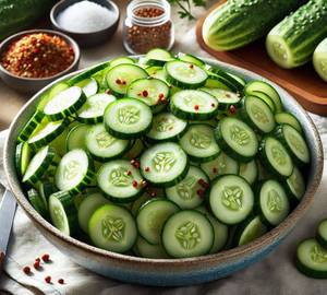 Green Cucumber Salad