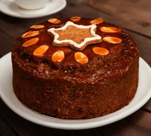 Freshly baked Traditional Plum Cake with Dry Fruits [500 g] No palm oil, made in olive oil