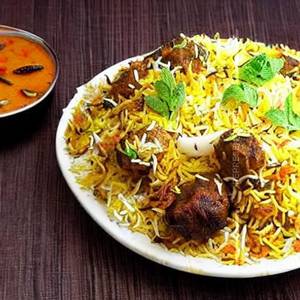 Mutton Gavthi Biryani