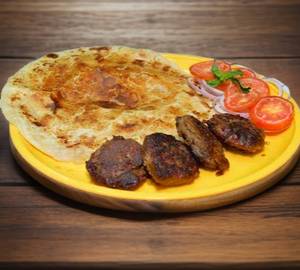 Kebab Paratha [2 Pcs Kebab + 2 Partha]