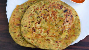 Mix Veg Paratha 1pc